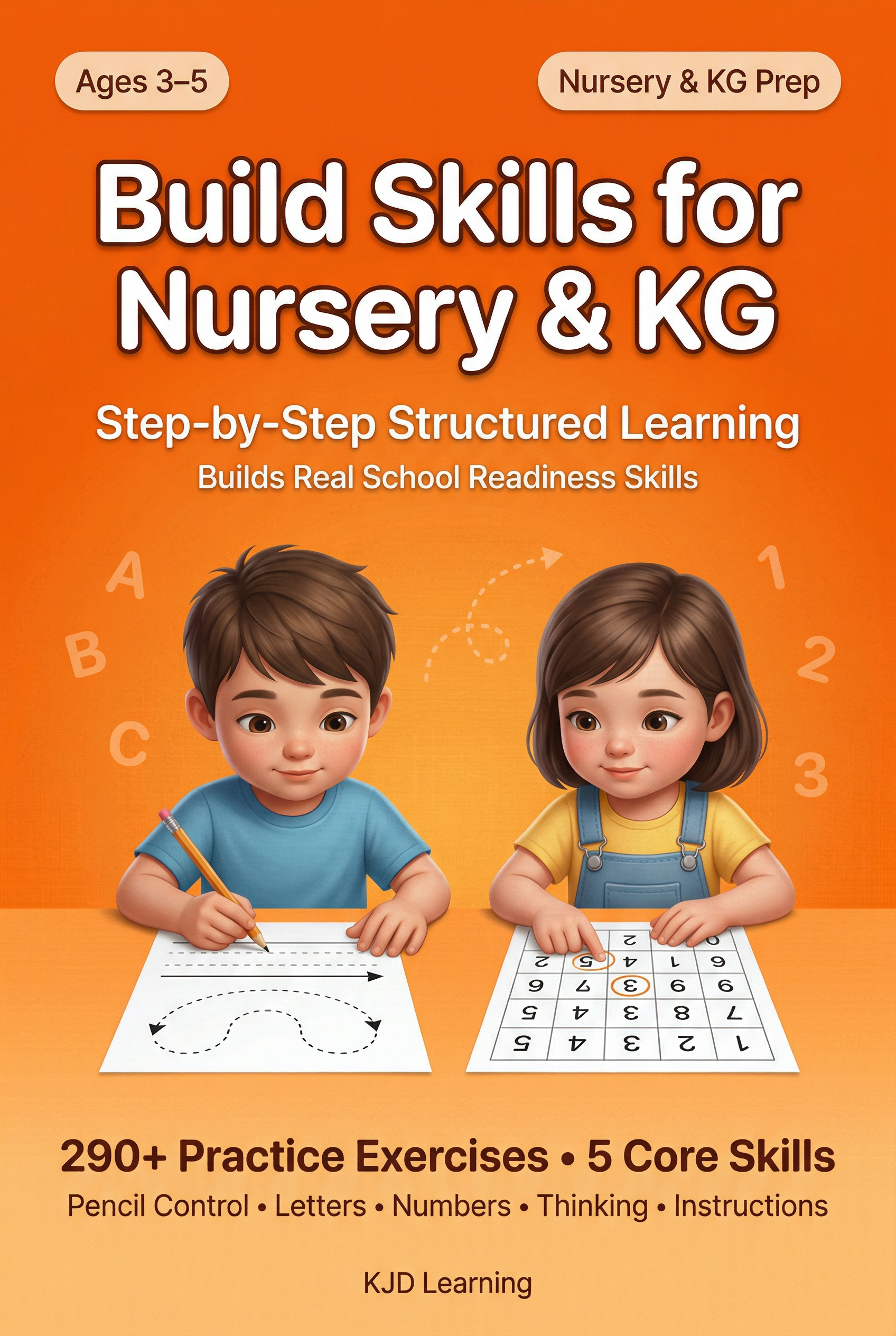Nursery and KG Readiness Workbook Colour Edition
